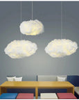 NimbusGlow | Serene Soft LED Ceiling Light Fixture for Cozy Spaces 3