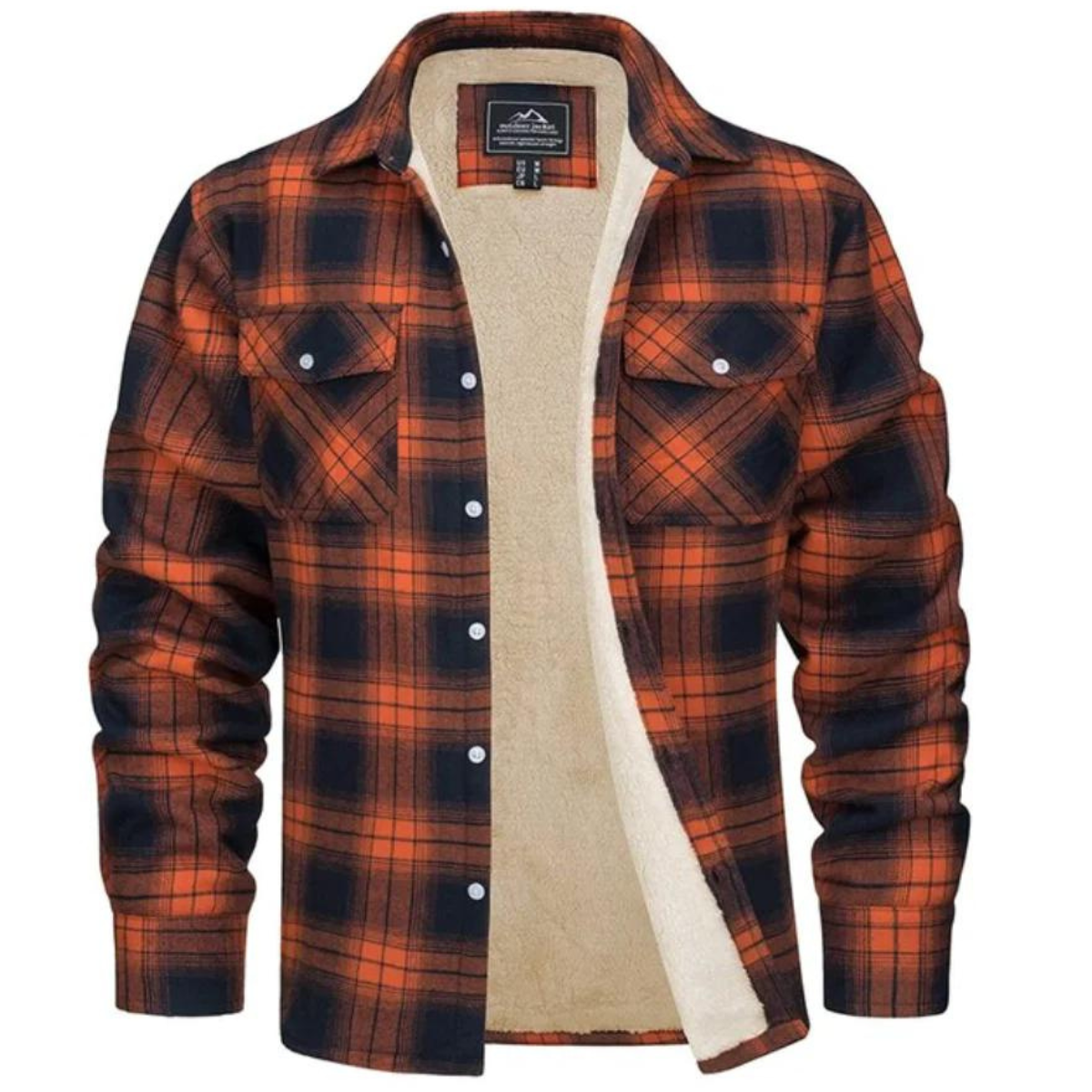 Noah | Elegant Fleece-Lined Checkered Jacket 0