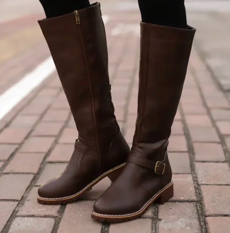 Noelle | Elegant Knee High Boots - Timeless Style & Comfort 2