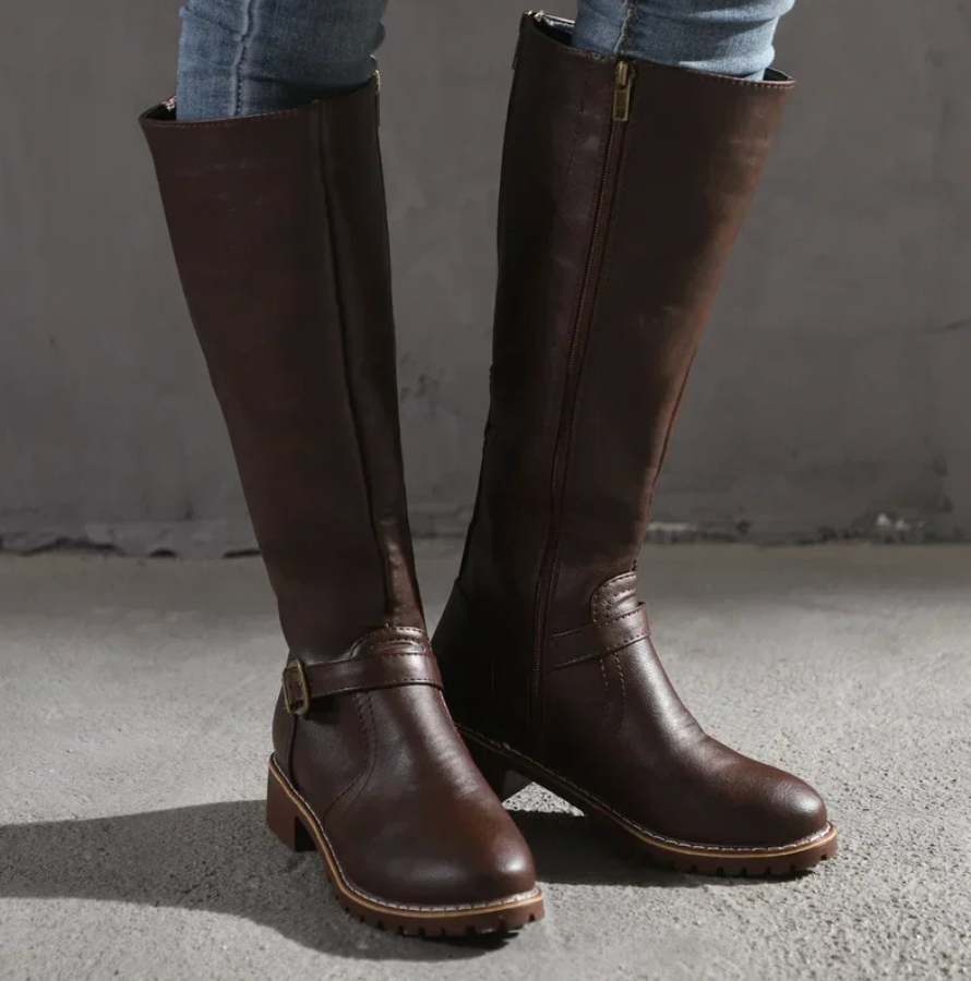 Noelle | Elegant Knee High Boots - Timeless Style & Comfort 3