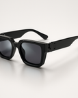NoirShade | Stylish Unisex Black Square UV Protection Sunglasses 0