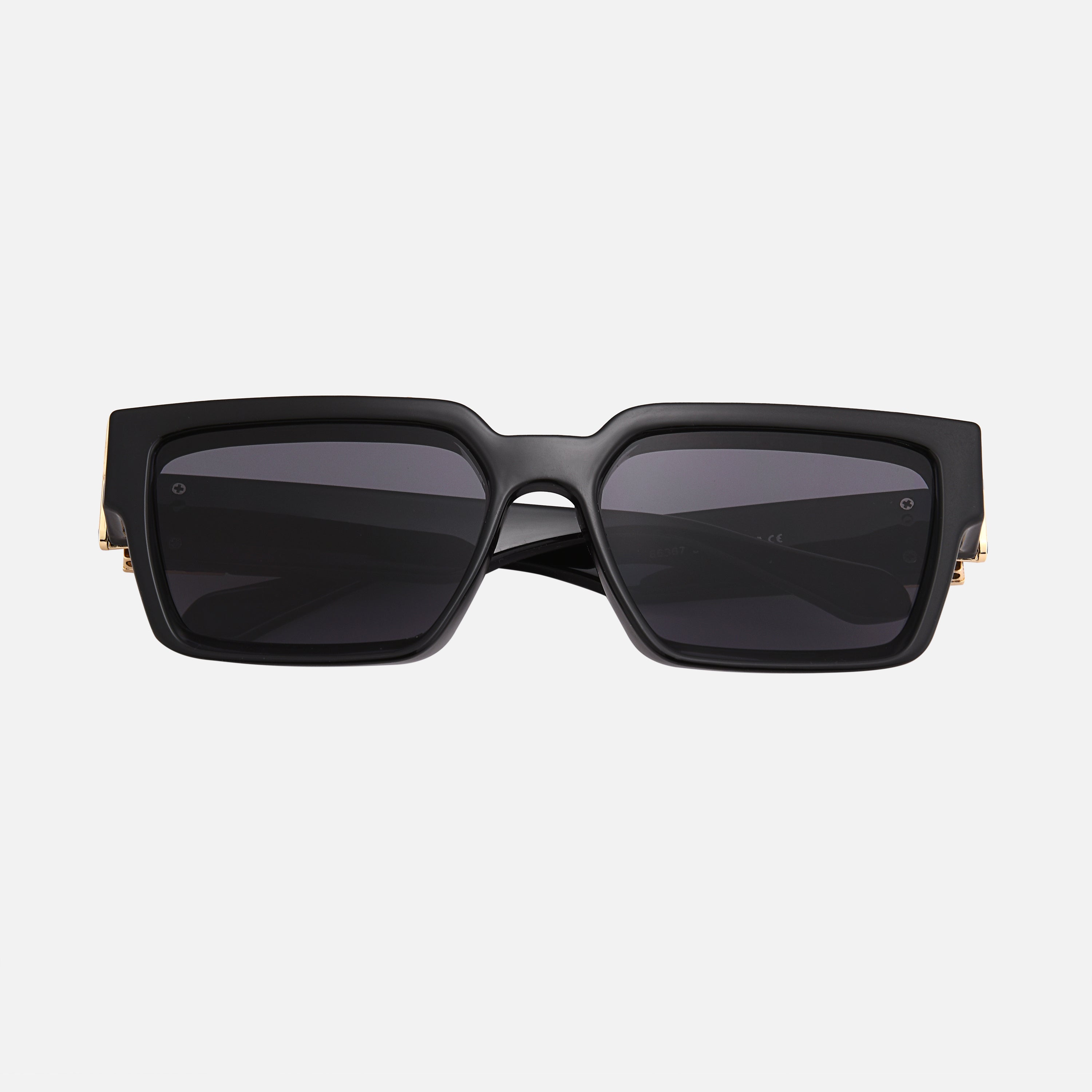 NoirShade | Stylish Unisex Black Square UV Protection Sunglasses 8