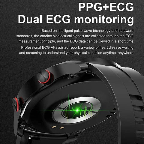 Non-Invasive Blood Glucose Test Smart Watch 8