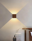 NordiLume | Stylish Natural Wood Scandinavian Wall Light Fixture 3