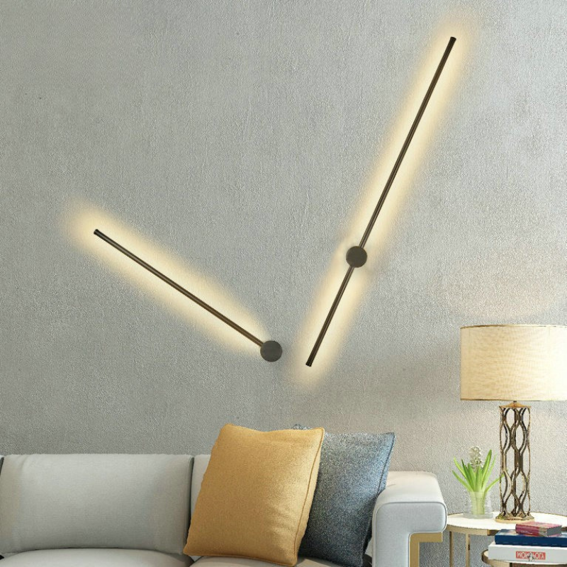 NordicRod – Minimalist Wall Lamp with Plug for Chic Interiors 2