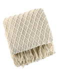 NordicWeave | Cozy Textured Knitted Throw Blanket for Sofa or Bed 22