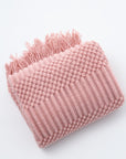 NordicWeave | Cozy Textured Knitted Throw Blanket for Sofa or Bed 27