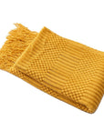 NordicWeave | Cozy Textured Knitted Throw Blanket for Sofa or Bed 5