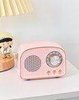 NostalgiaWave | Stylish Retro Portable Bluetooth Speaker with Immersive Sound 1