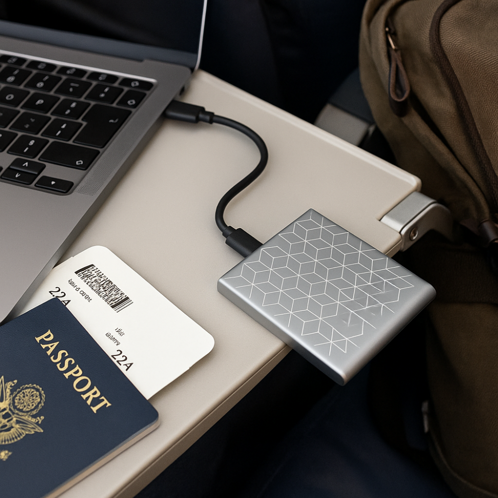 NovaDrive | Sleek Portable SSD for High-Speed Data Storage 1