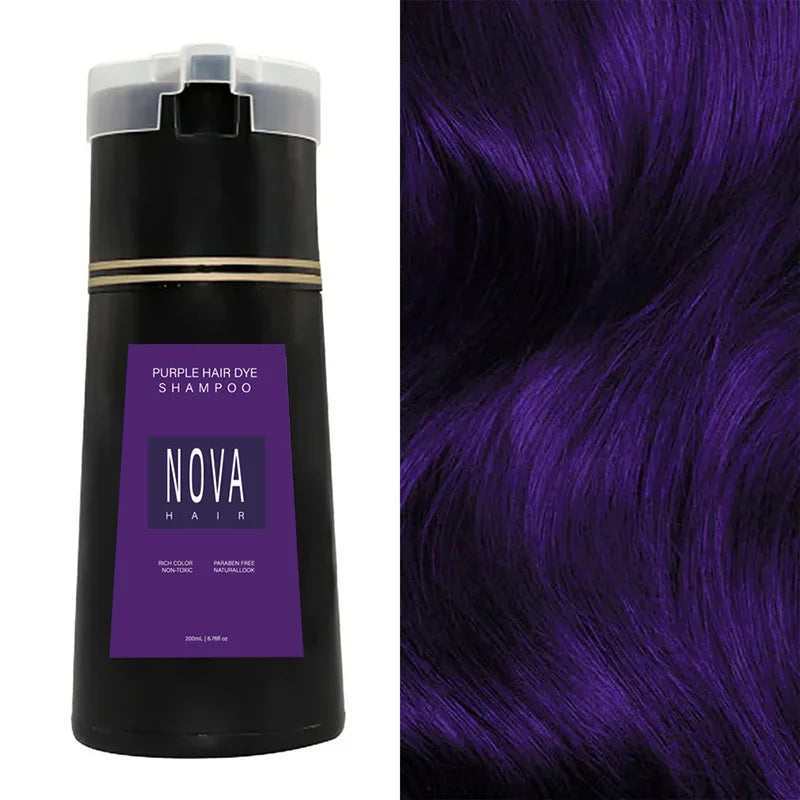 NovaGlow | Quick Refreshing Instant Color Shampoo for All Hair Types 2