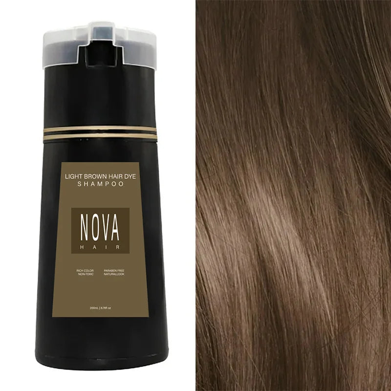 NovaGlow | Quick Refreshing Instant Color Shampoo for All Hair Types 3