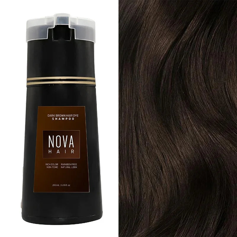 NovaGlow | Quick Refreshing Instant Color Shampoo for All Hair Types 4
