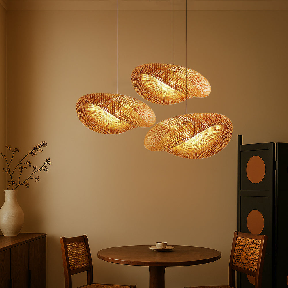 Novivra | Minimalist Bamboo Hanging Lamp 2