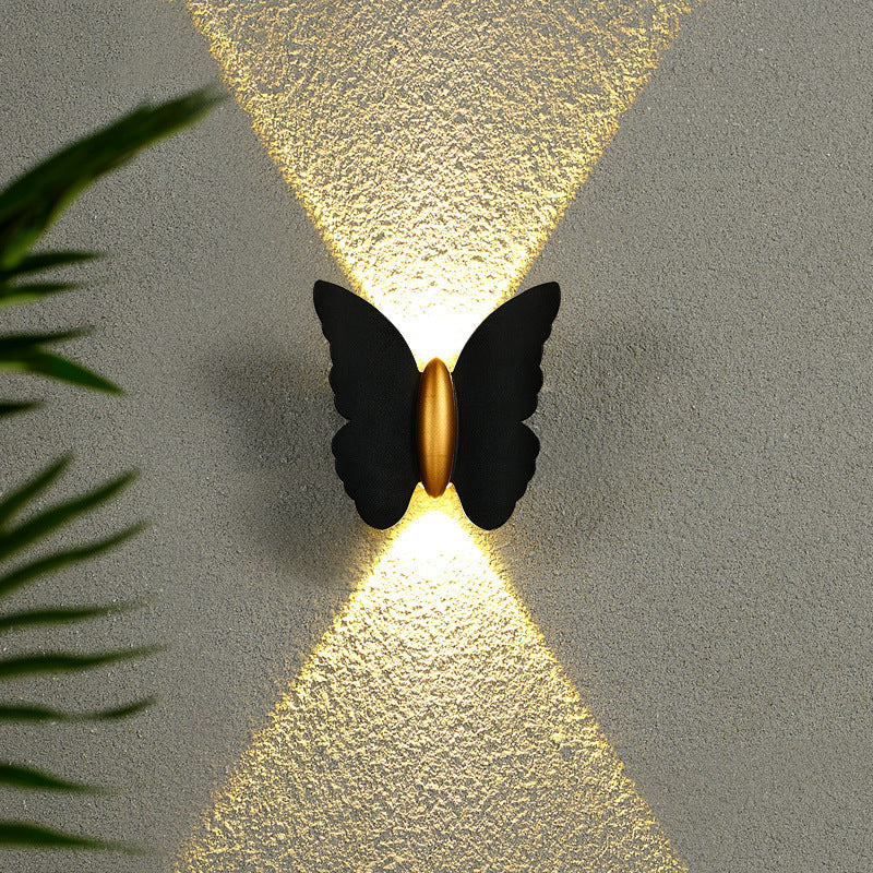 Novora | Enchanting Butterfly Outdoor Wall Lamp for Minimalist Elegance 0