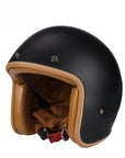 Open Face Helmet Retro Design Lightweight ABS