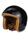 Open Face Helmet Retro Design Lightweight ABS