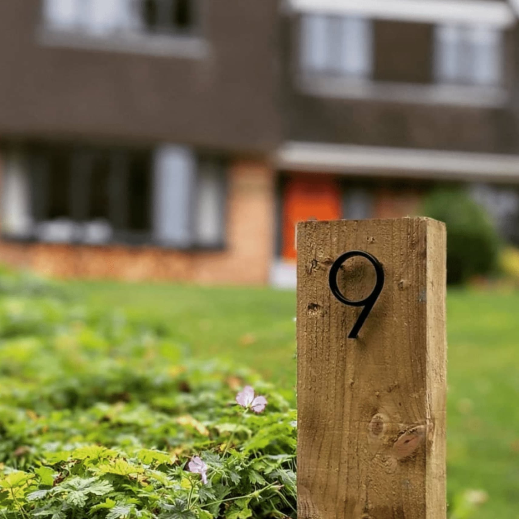 ObsidianDigits | Modern Durable House Number Sign for Enhanced Curb Appeal 3