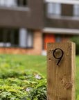ObsidianDigits | Modern Durable House Number Sign for Enhanced Curb Appeal 3