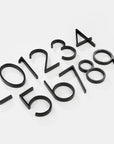 ObsidianDigits | Modern Durable House Number Sign for Enhanced Curb Appeal 8
