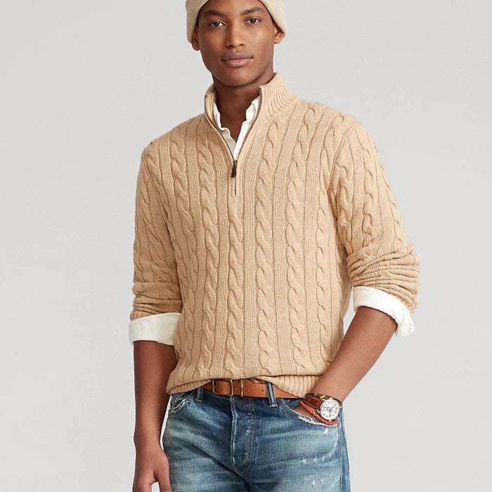 Oliver | Classic Cozy Wool Sweater for Men 1