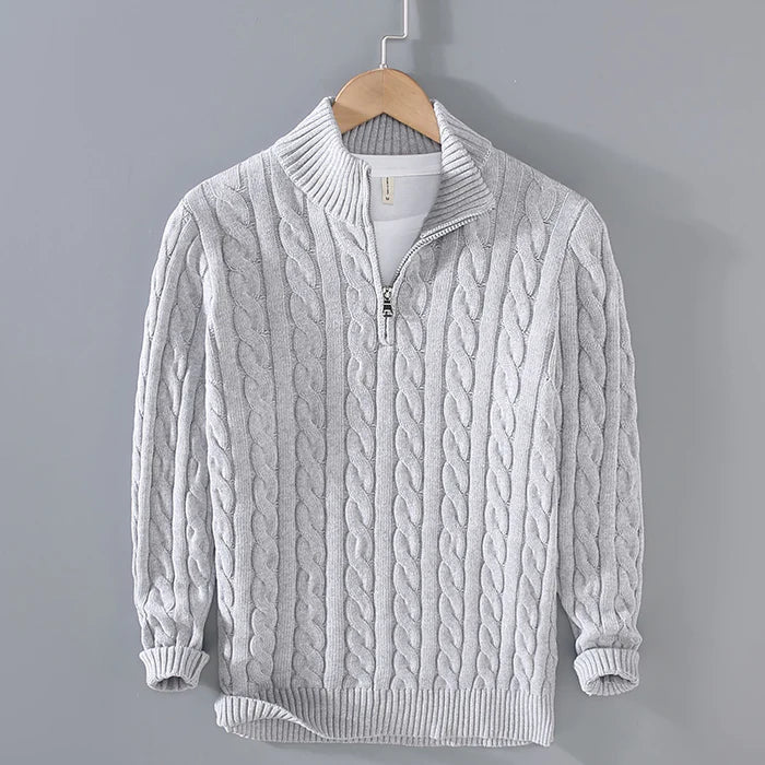 Oliver | Classic Cozy Wool Sweater for Men 5