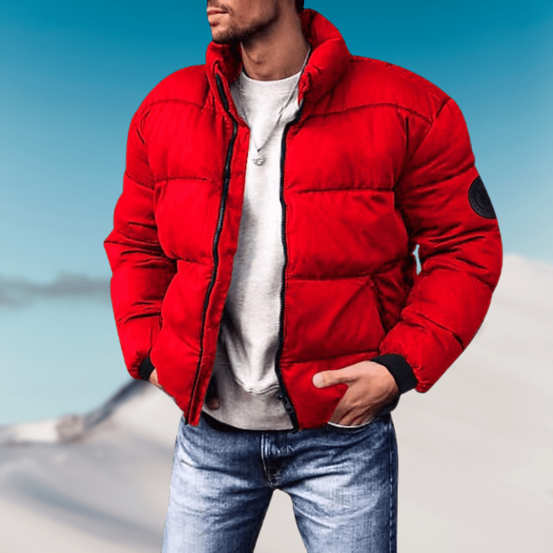 Oliver | Cozy Stylish Black Puffer Jacket 0