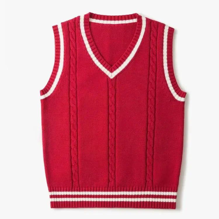 Oliver | Cozy Thick Knitted Sweater Vest for Men 7