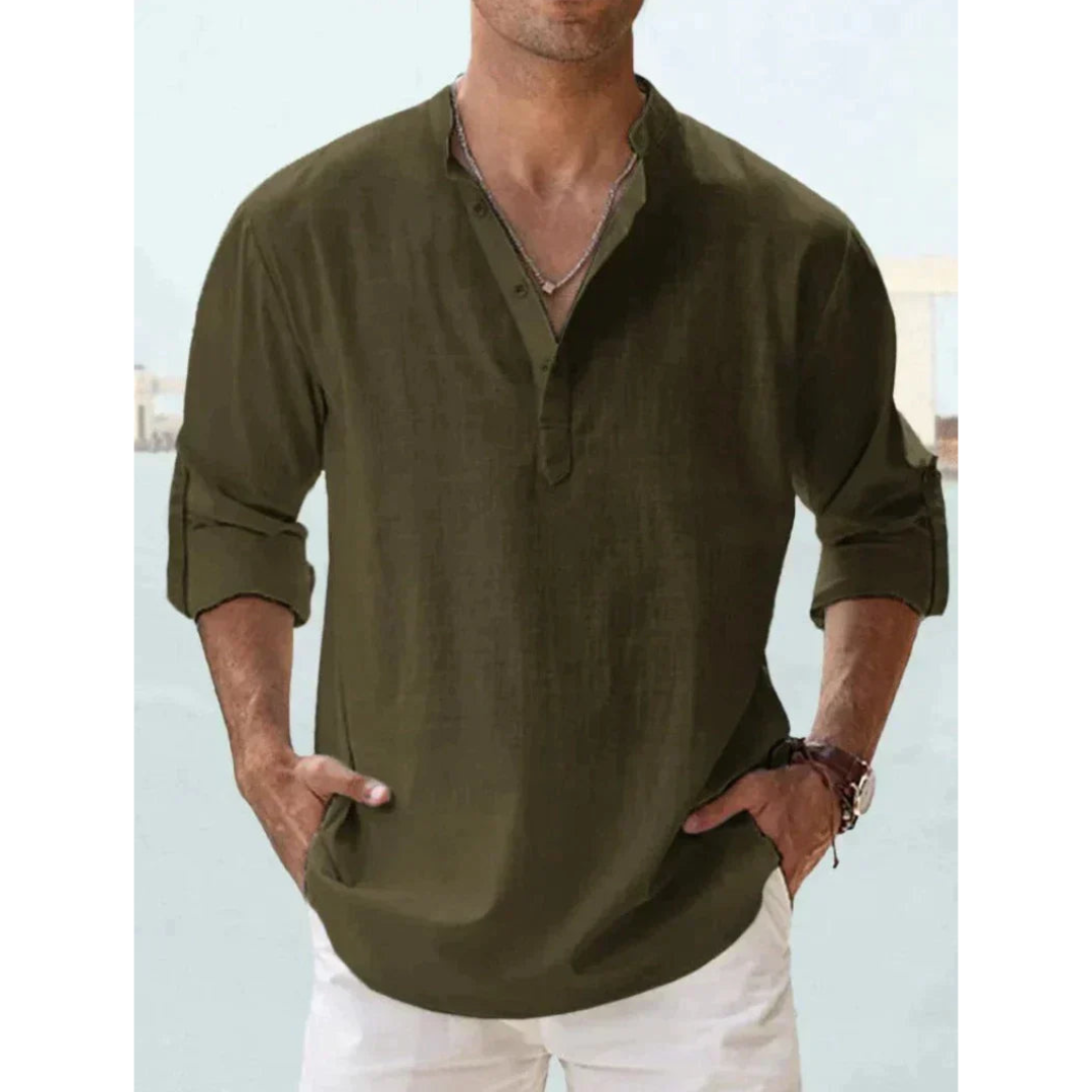 Oliver | Stylish Lightweight Casual Button Down Shirt for Men 10