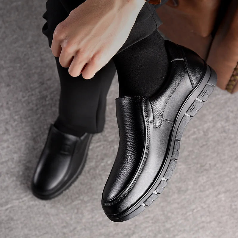 Olivia | Elegant Classic Black Loafers for Women 7