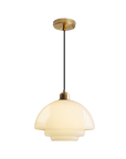 Olynt | Luminous Milky White Glass Pendant Lamp for Modern Home Spaces 3