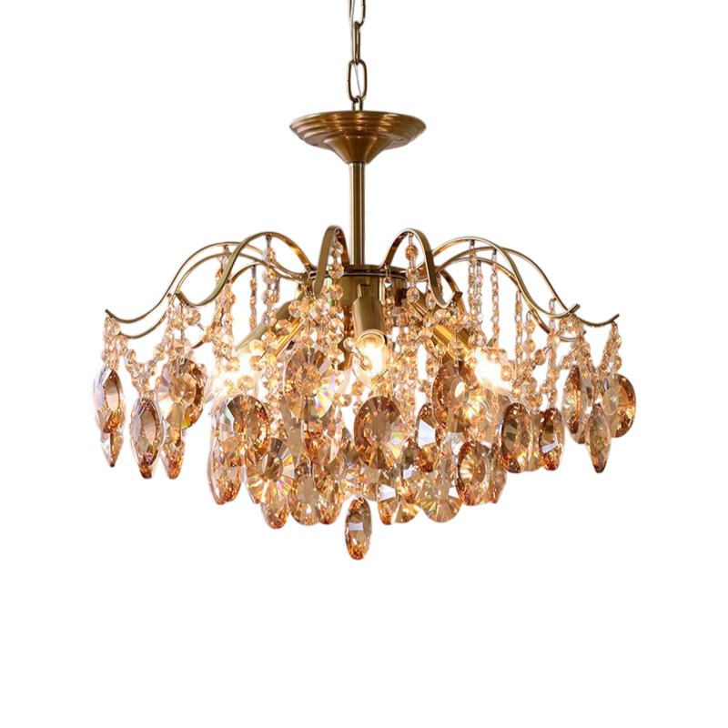 Omira | Luxurious Crystal Retro Chandelier 0