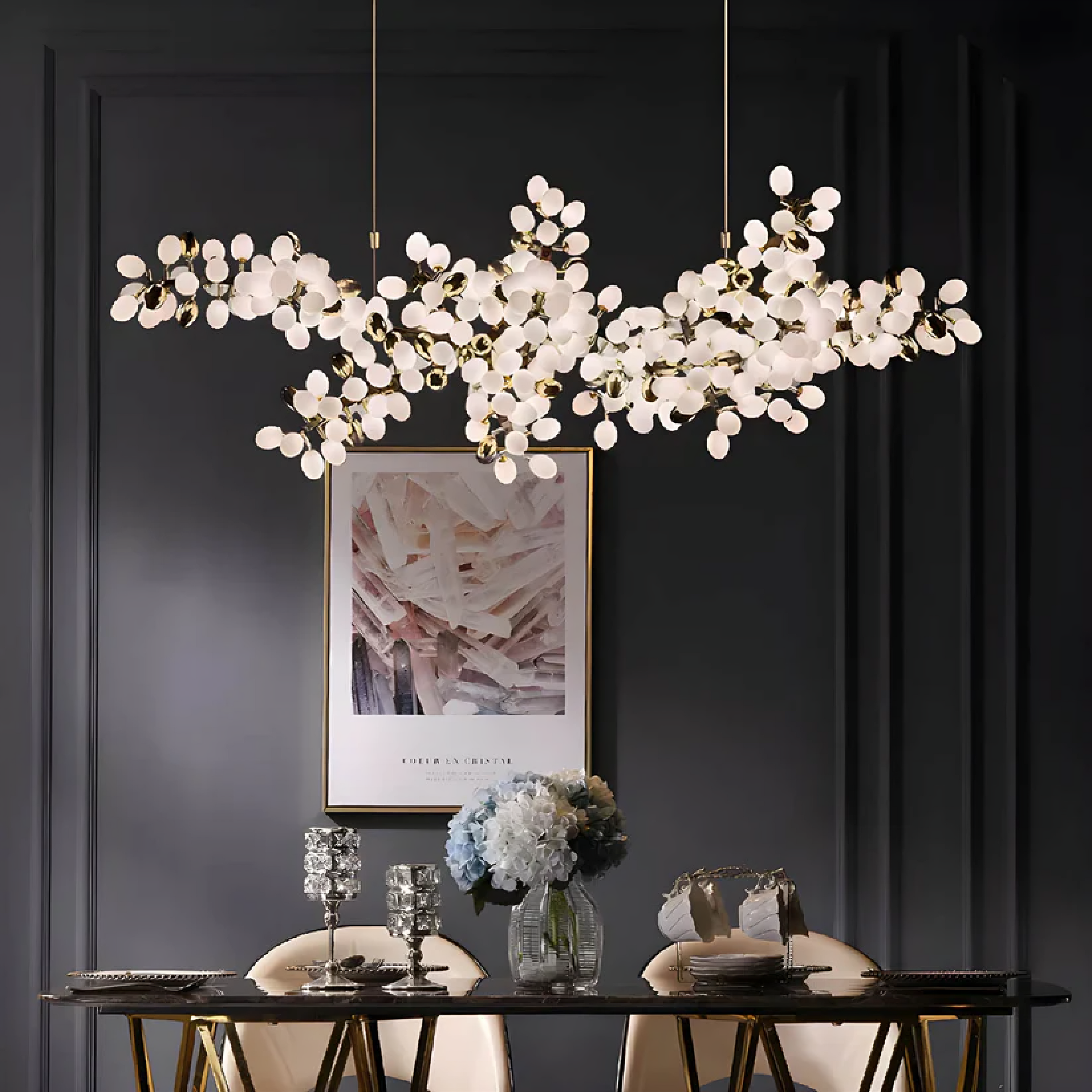 Omvra | Luxurious Flower Chandelier with Modern Touch 1