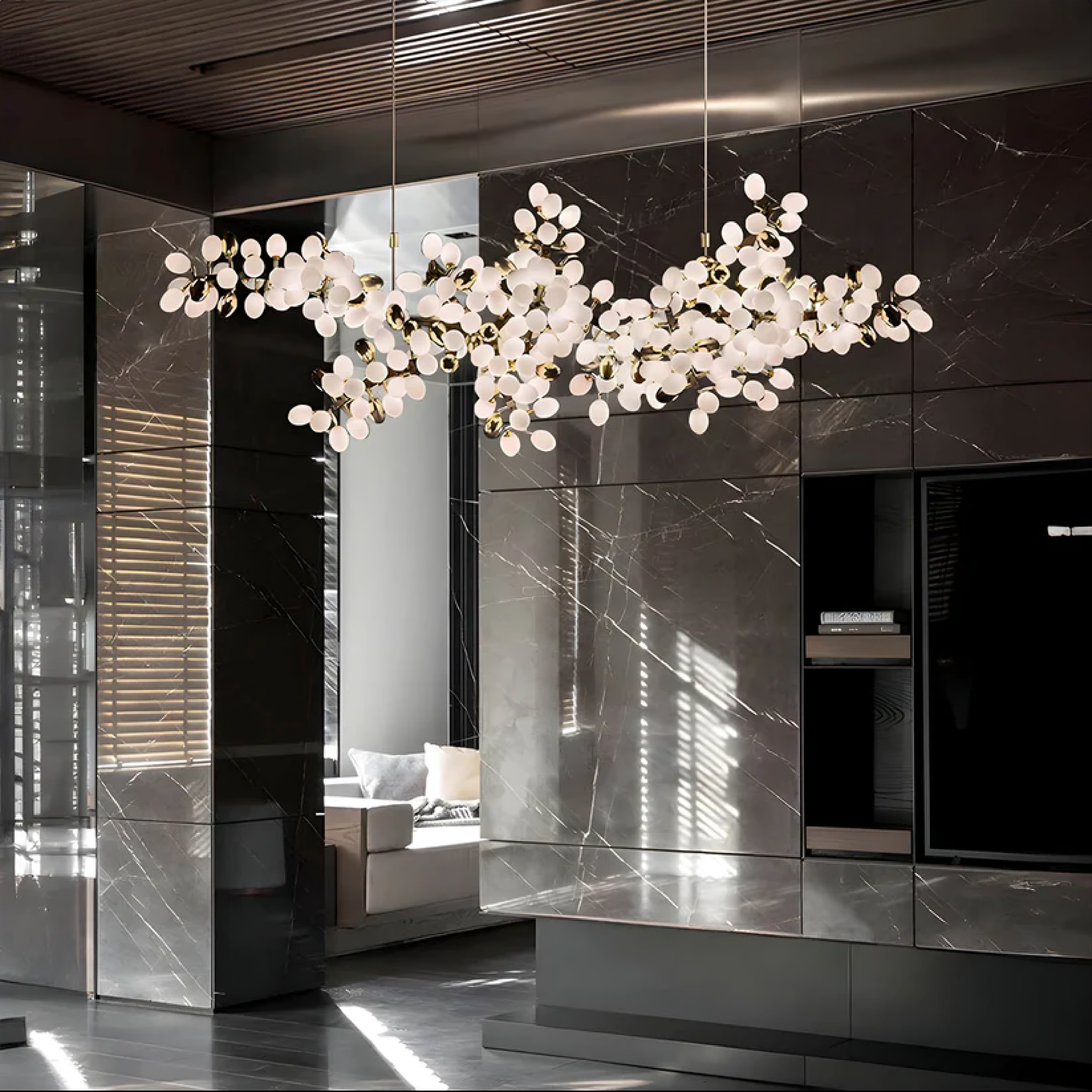 Omvra | Luxurious Flower Chandelier with Modern Touch 5