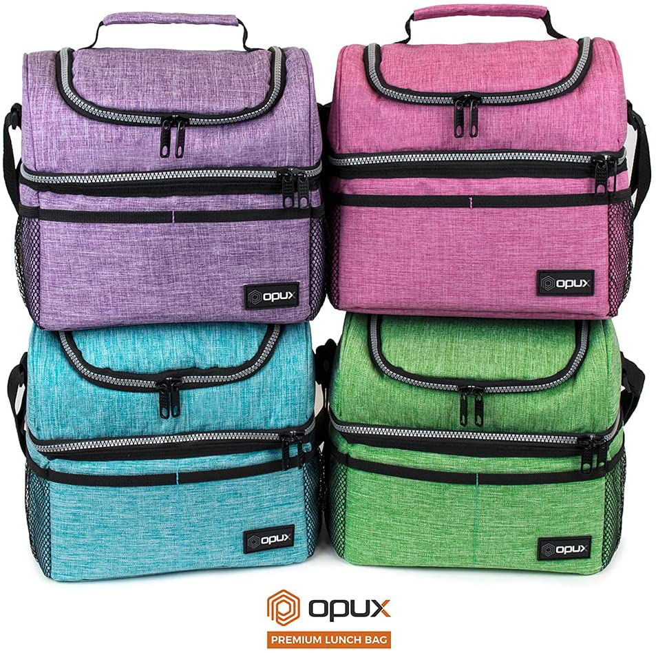OpalCooler | Stylish Insulated Double Compartment Kids Lunch Box 6