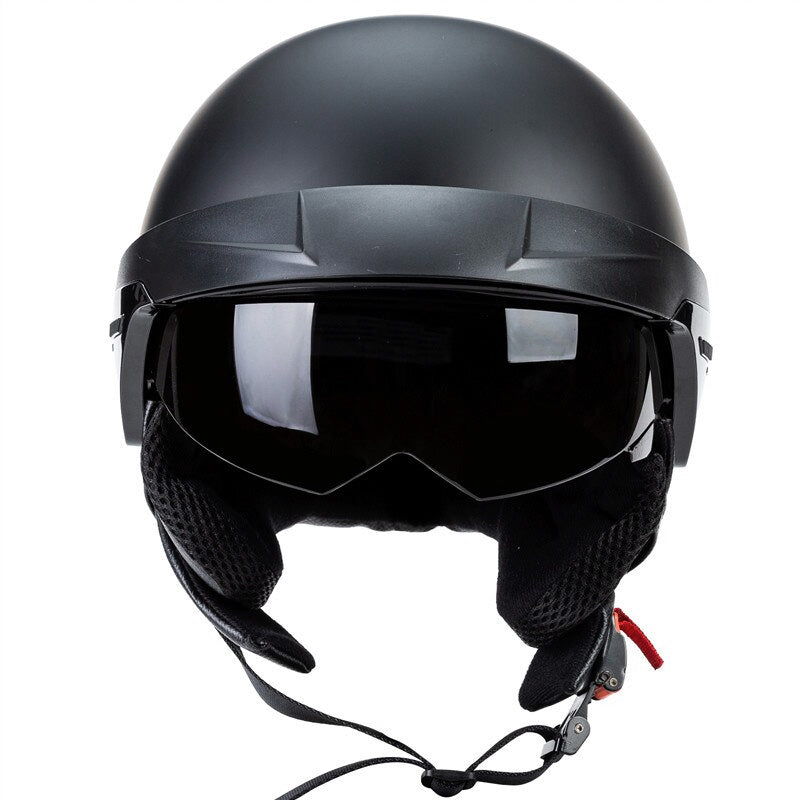 Open Cruiser Motorcycle Helmet DOT Approved Lightweight Design 3