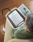OptiMagnify | Versatile Adjustable LED Floor Lamp with 3x Magnifier 0