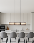 Oriona | Modern Cylinder Glass Pendant Lamp 0