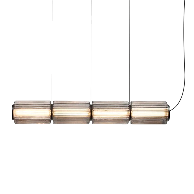 Oriona | Modern Cylinder Glass Pendant Lamp 6