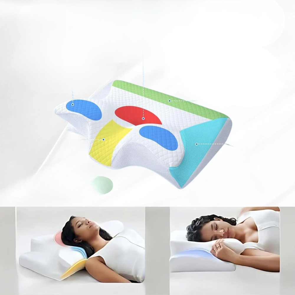 OrthoRest | Ergonomic Orthopedic Pillow for Pain-Free Sleep – Buy 1 Get 1 Free Offer 2