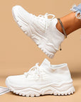 Orthopedic Sneakers with Cushioning – Stylish and Comfortable Footwear for Everyday Wear in White, Black, and Beige 1
