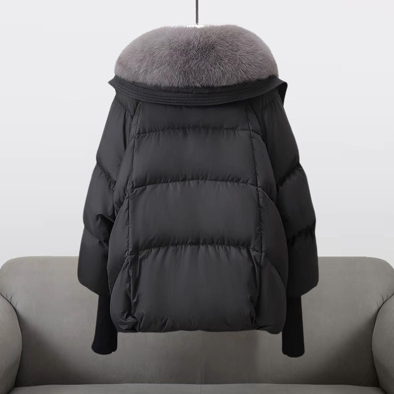 Oslo | Women&#39;s Short Coat with Padded Hood for Winter 2