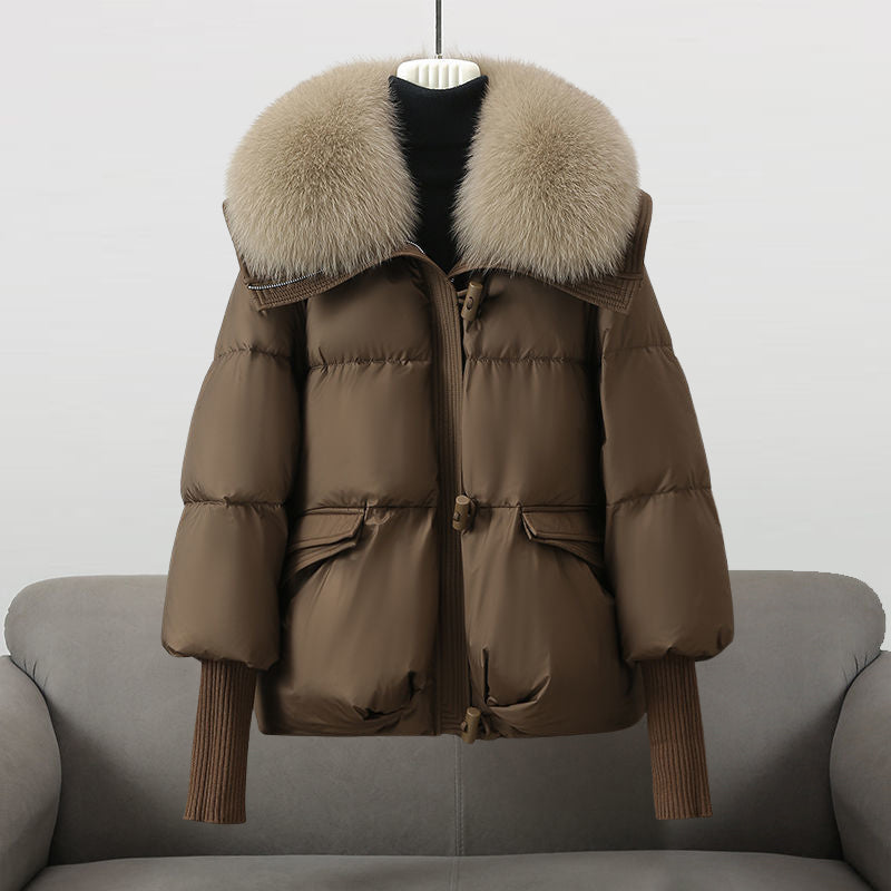Oslo | Women&#39;s Short Coat with Padded Hood for Winter 4