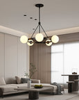 Ostra | Minimalist Chandelier Nordic 5 heads 4