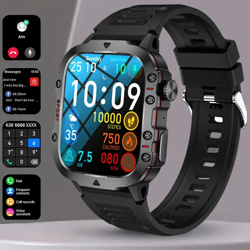 OutdoorExplorer | Durable Smartwatch with Health Tracking and 100+ Sports Modes 2