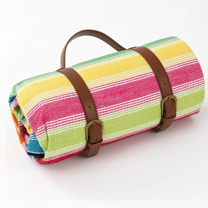 Outdoor Plaid Picnic Blanket | Waterproof Foldable Mat 10
