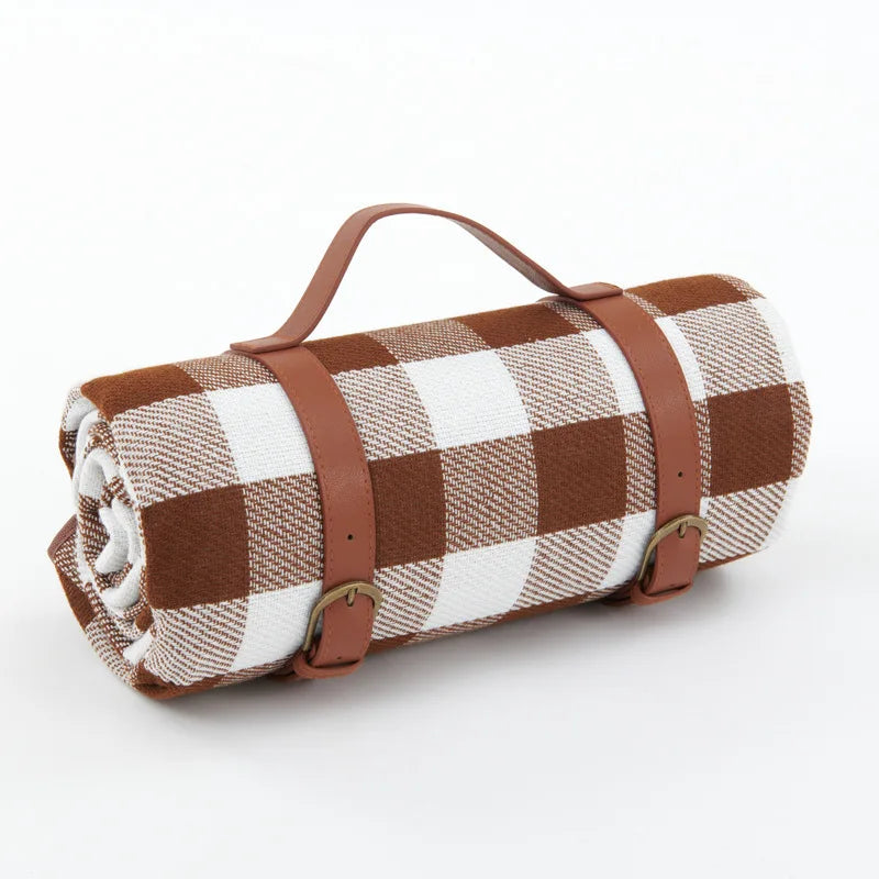 Outdoor Plaid Picnic Blanket | Waterproof Foldable Mat 13