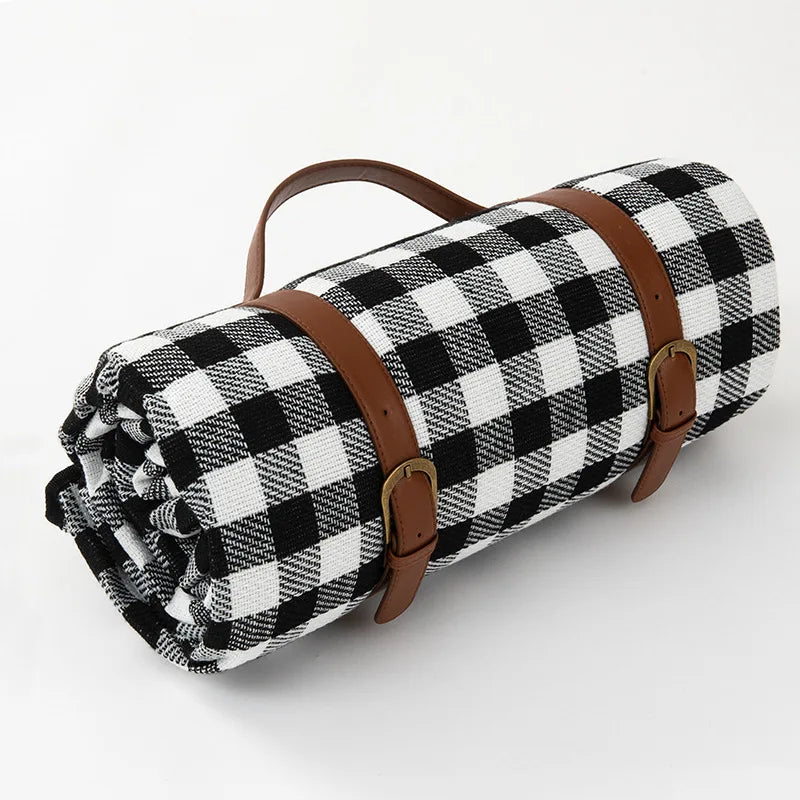 Outdoor Plaid Picnic Blanket | Waterproof Foldable Mat 16