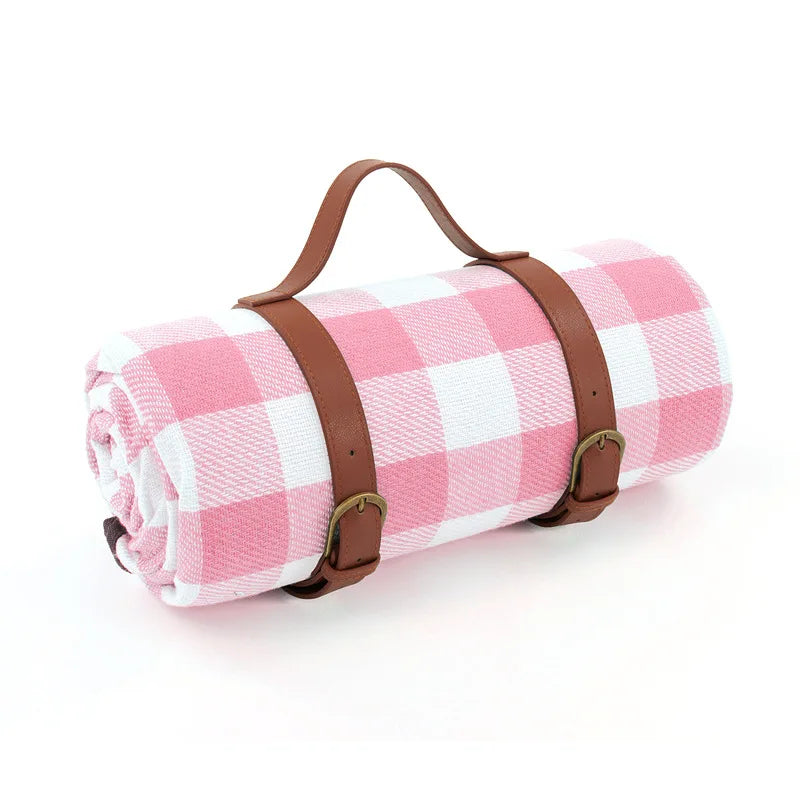 Outdoor Plaid Picnic Blanket | Waterproof Foldable Mat 16