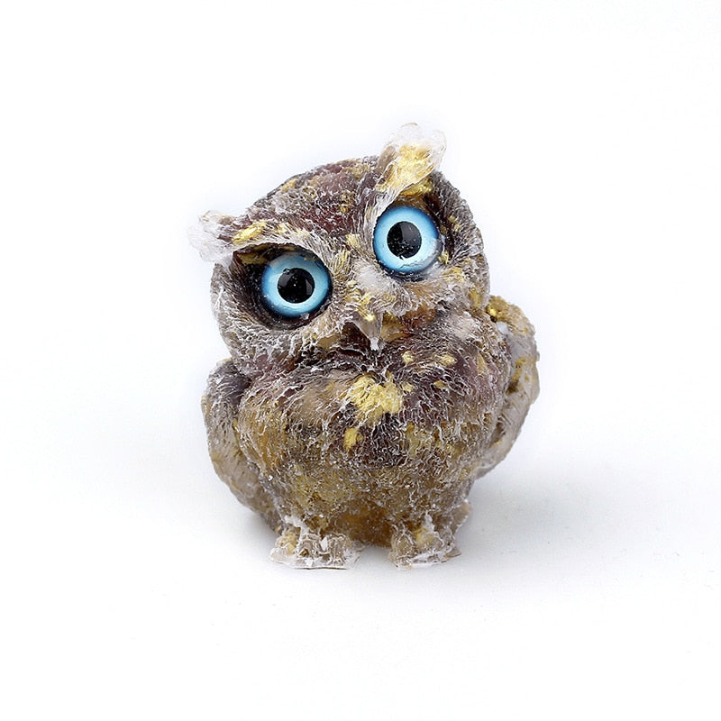 OwlStone | Charming Handcrafted Natural Crystal Owl Figurine for Décor 11
